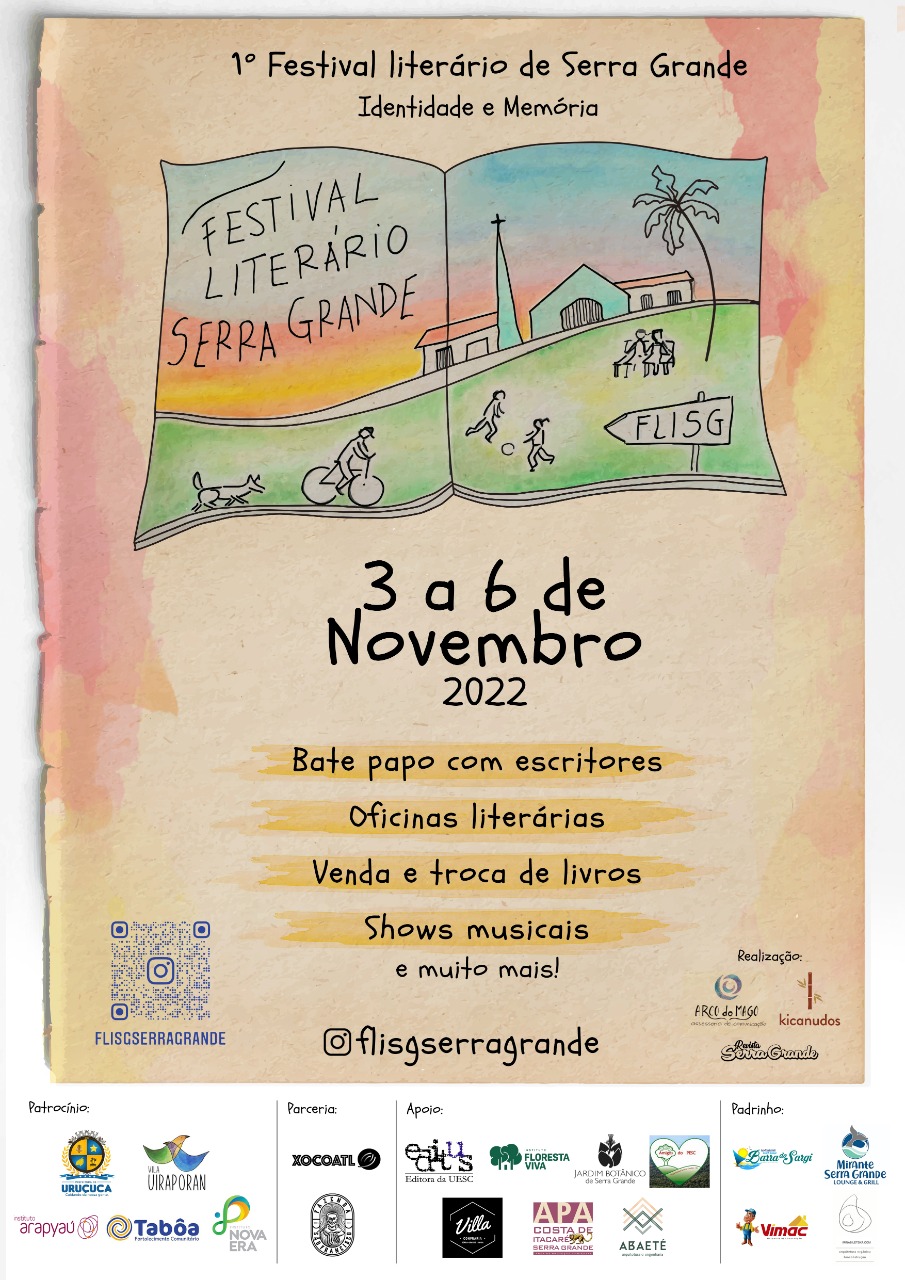 Serra Grande promove seu primeiro Festival Literário￼