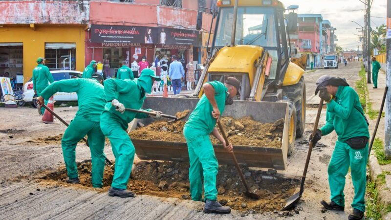 Requalificação asfáltica da Rua Floresta beneficia milhares de moradores do São Caetano