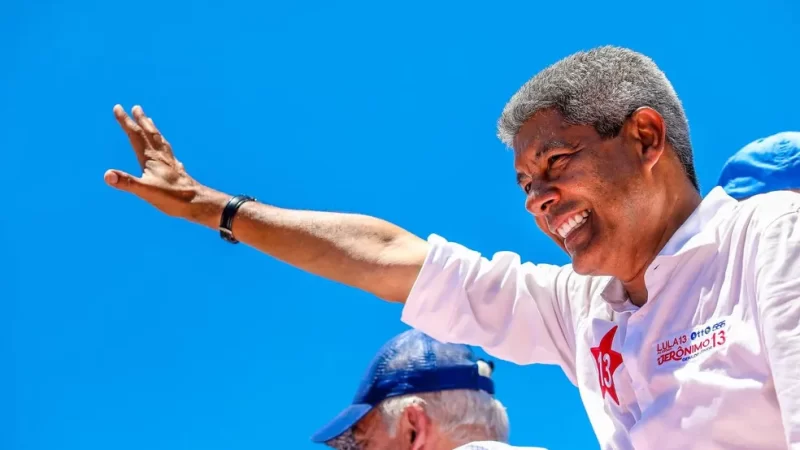 Jerônimo Rodrigues (PT) é o novo governador da Bahia