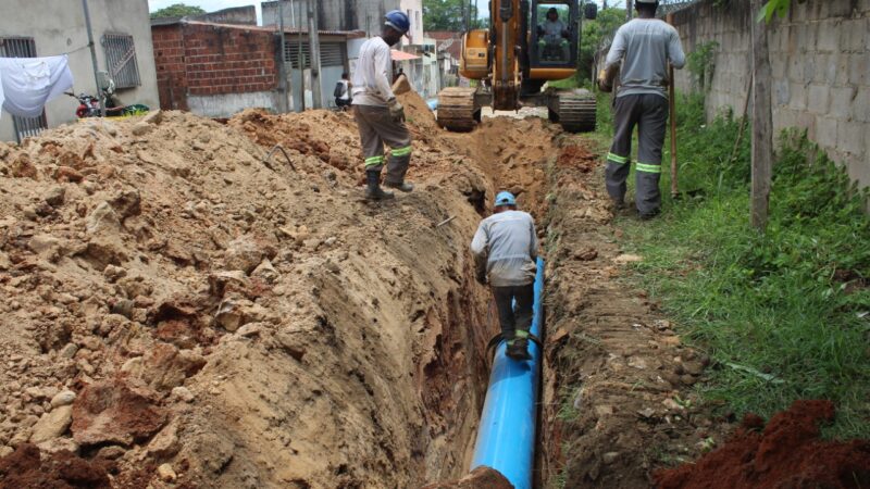 Obras do Projeto da Emasa e Prefeitura “Mais Água para Cidade” avançam em Itabuna