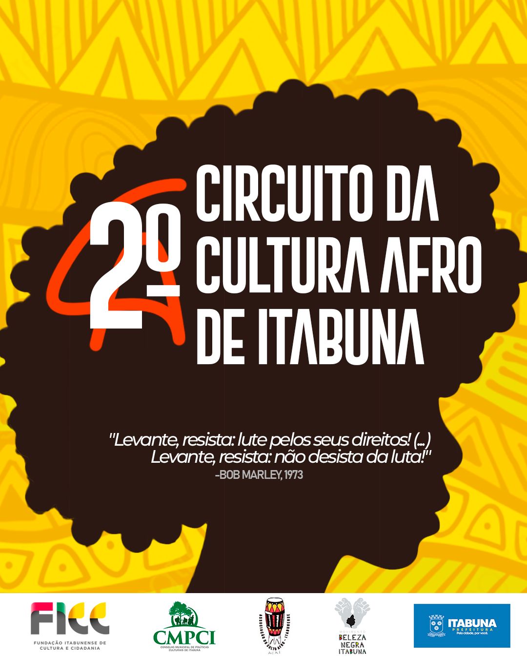 Prefeitura e FICC promovem o II Circuito da Cultura Afro de Itabuna