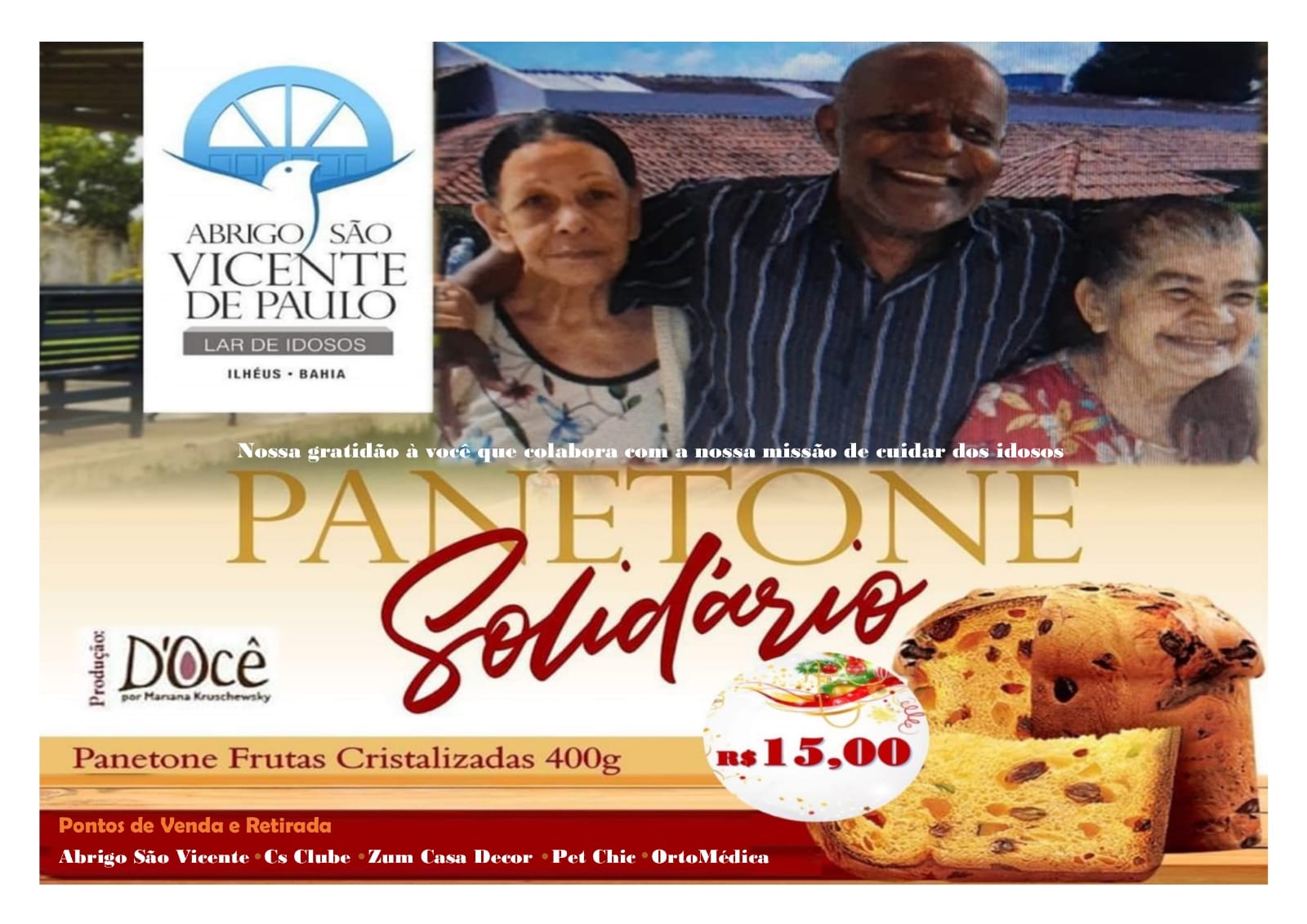 Curso de Gastronomia da Madre Thaís participa da produção de panetones solidários em prol do Abrigo de Ilhéus