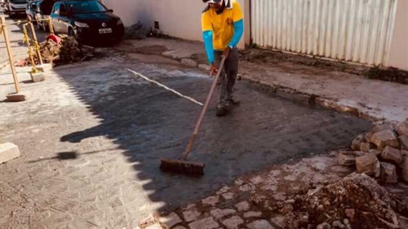 Prefeitura realiza melhorias na Rua Maria Luíza; Morada do Porto e Maramata; confira cronograma