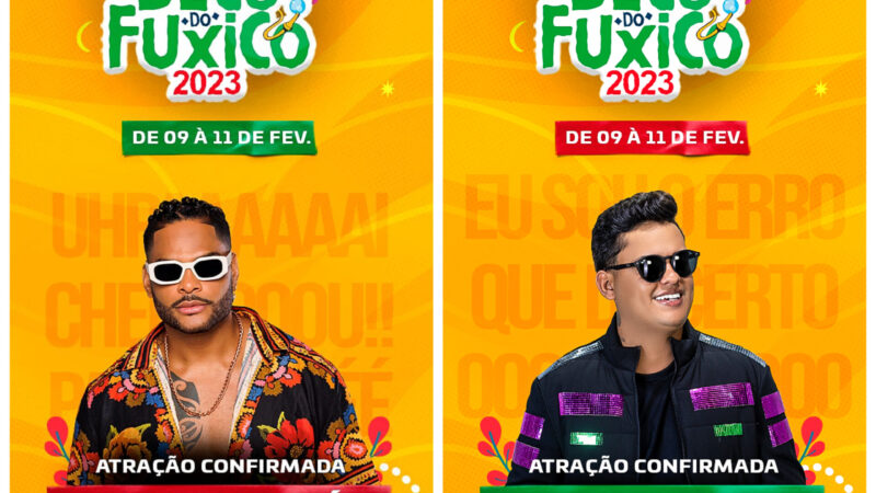 Prefeitura de Itabuna e FICC confirmam Thiago Aquino na Lavagem do Beco do Fuxico