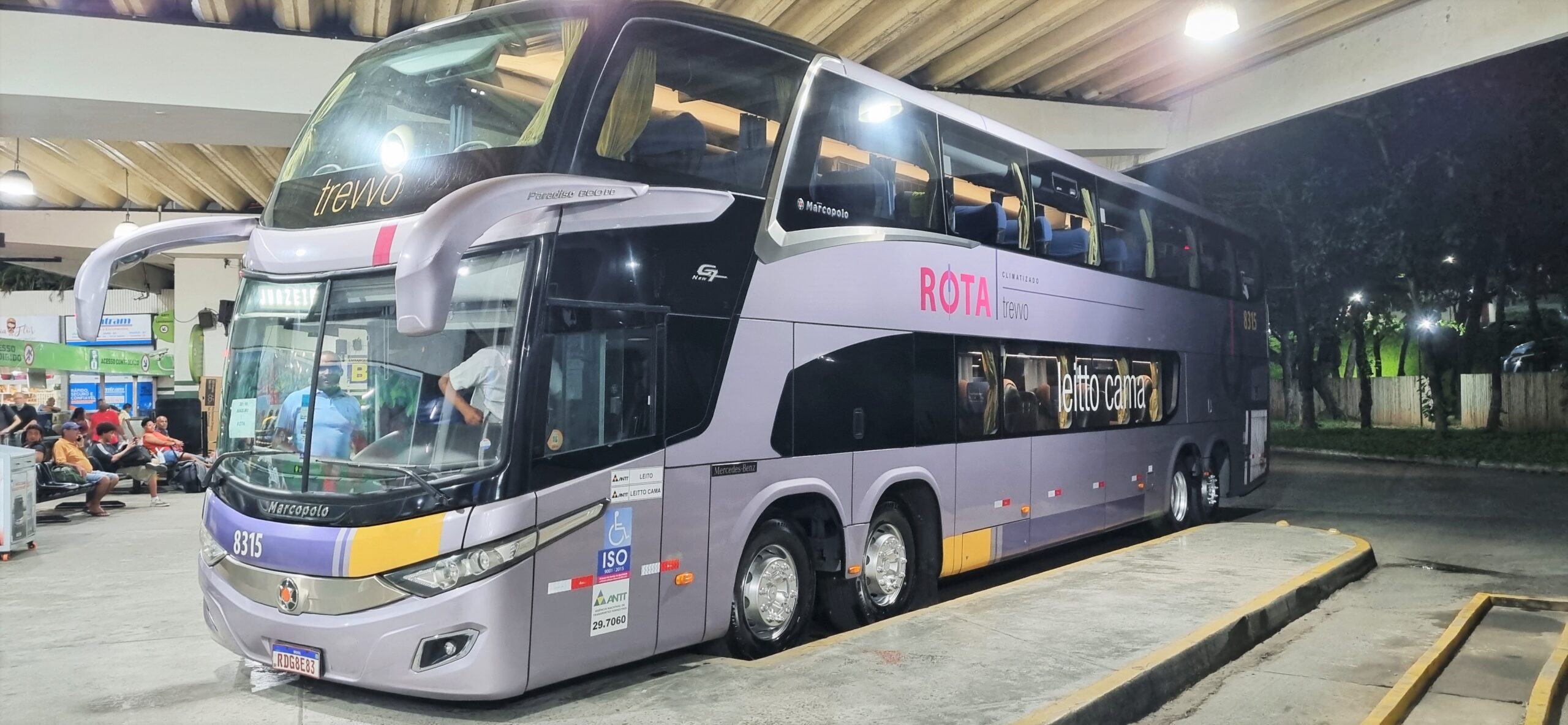 Experiência Leito-Cama Salvador/Maceió é elogiada na Rota Transportes