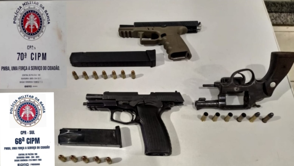 Intervenção Policial em Ilhéus resulta em mortes; com apreensão de armas de fogo