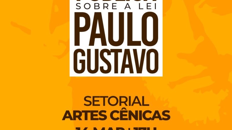 FICC reúne representantes dos segmentos culturais em 2ª escuta sobre Lei Paulo Gustavo