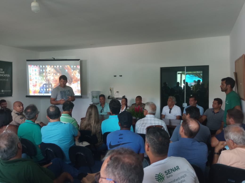 ADASB participa de reunião estratégica em Camacã com Produtores Rurais da região