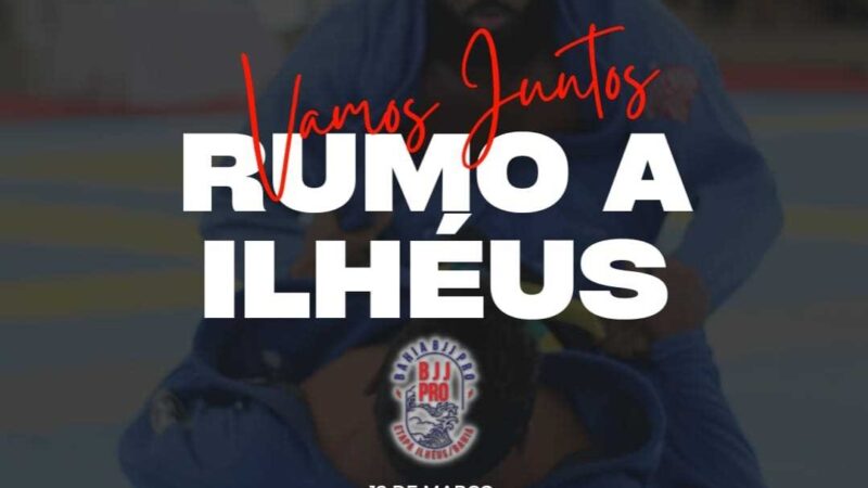 Ilhéus recebe 2ª etapa do Circuito Bahia de Jiu-Jitsu Pro
