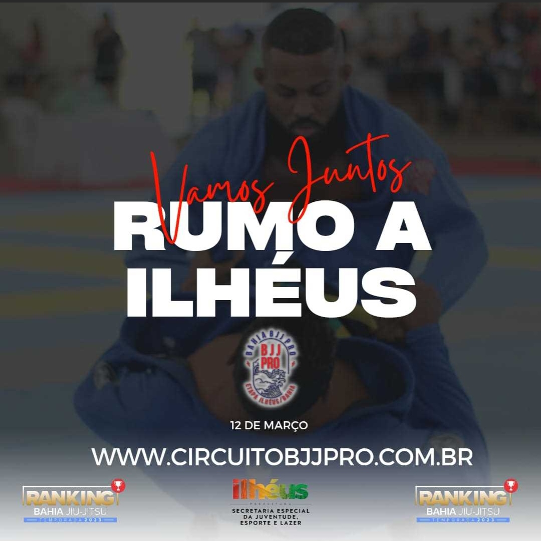 Ilhéus recebe 2ª etapa do Circuito Bahia de Jiu-Jitsu Pro