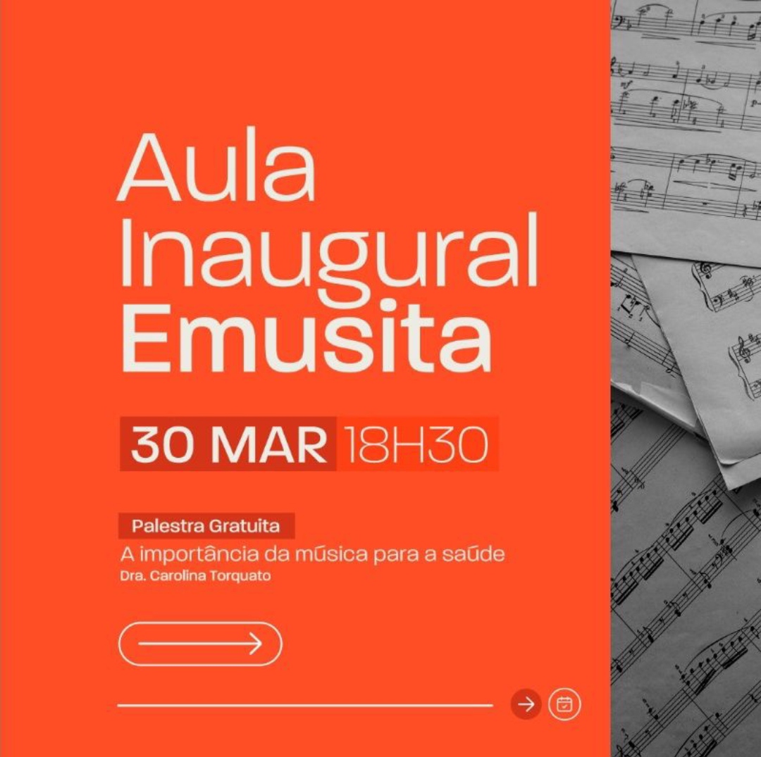 Emusita promove aula inaugural gratuita nesta quinta (30)
