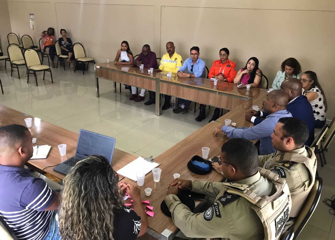 Reunião intersetorial discute estratégias com foco na campanha Maio Laranja em Ilhéus