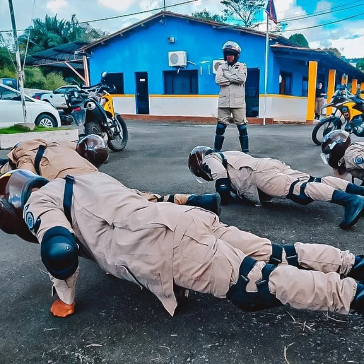 CIPRv/ITABUNA RELIZA INSTRUÇÃO PARA NOVOS POLICIAIS DO TOR