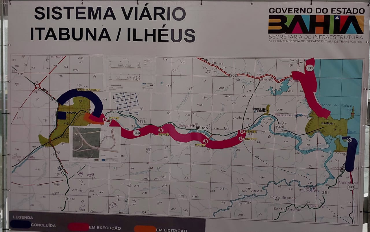 Governo do Estado autoriza licitação do acesso de Itabuna a BA-649