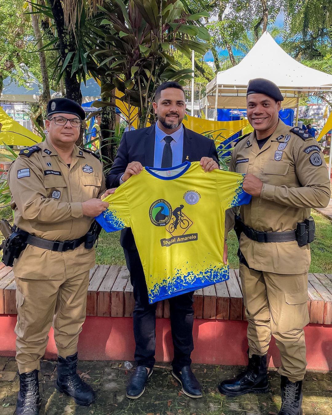 CIPRv/ITABUNA PARTICIPA DE ABERTURA DO MOVIMENTO MAIO AMARELO