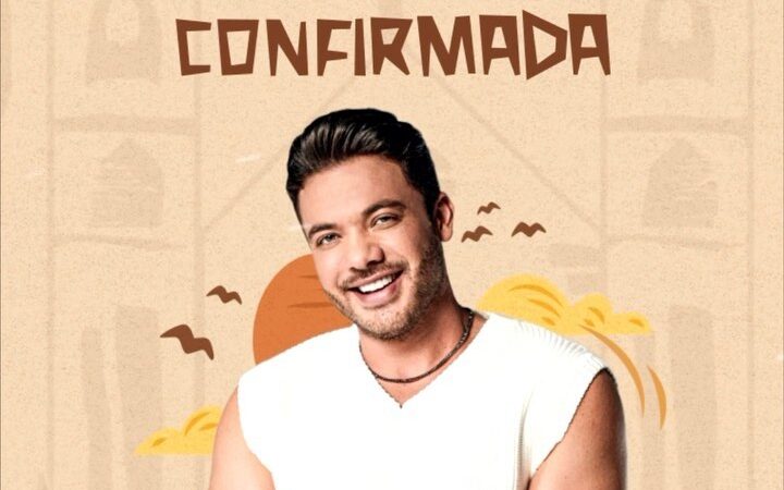 Wesley Safadão é a primeira atração confirmada para o Ita Pedro 2023