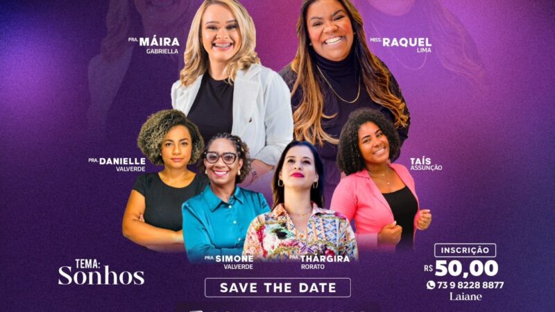 Assembleia de Deus Missão Shekinah realiza 9ª edição do Congresso de Mulheres; evento acontece de 26 a 28 de maio