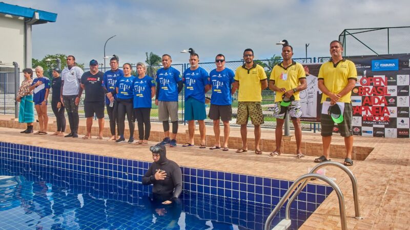 Open Brasil AIDA de Apneia Indoor: Um espetáculo de superação e recordes que impressionou Itabuna