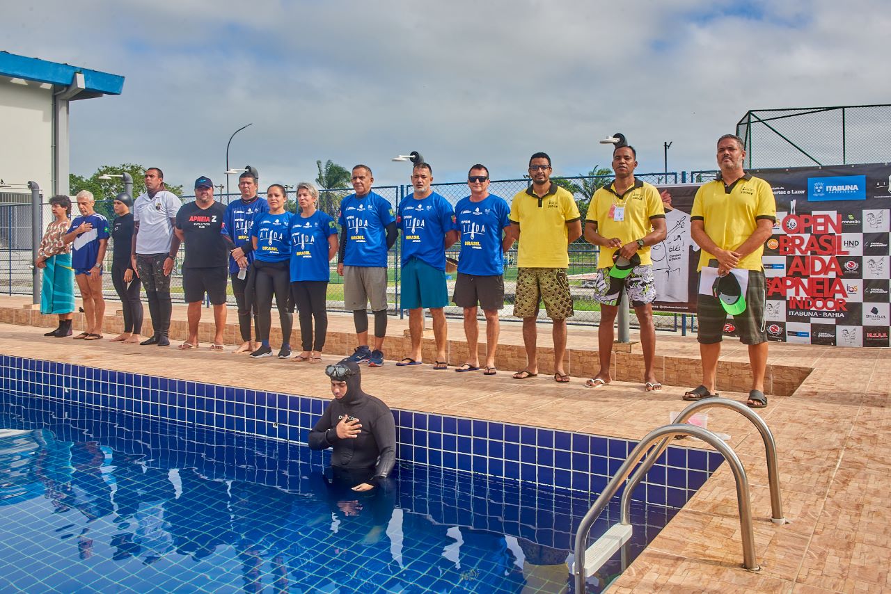 Open Brasil AIDA de Apneia Indoor: Um espetáculo de superação e recordes que impressionou Itabuna