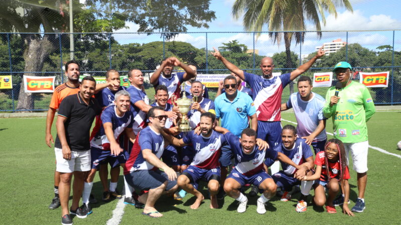 Time do Base I é tetracampeão no 6º Campeonato de Futebol SINDSERV