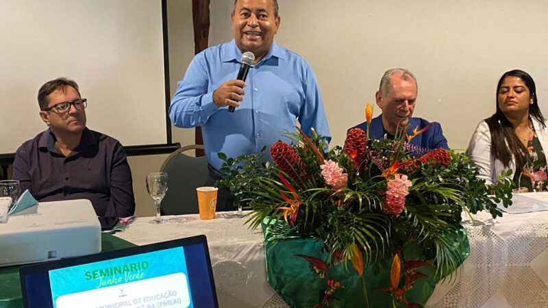 Prefeitura de Itacaré promove Seminário do Programa Junho Verde