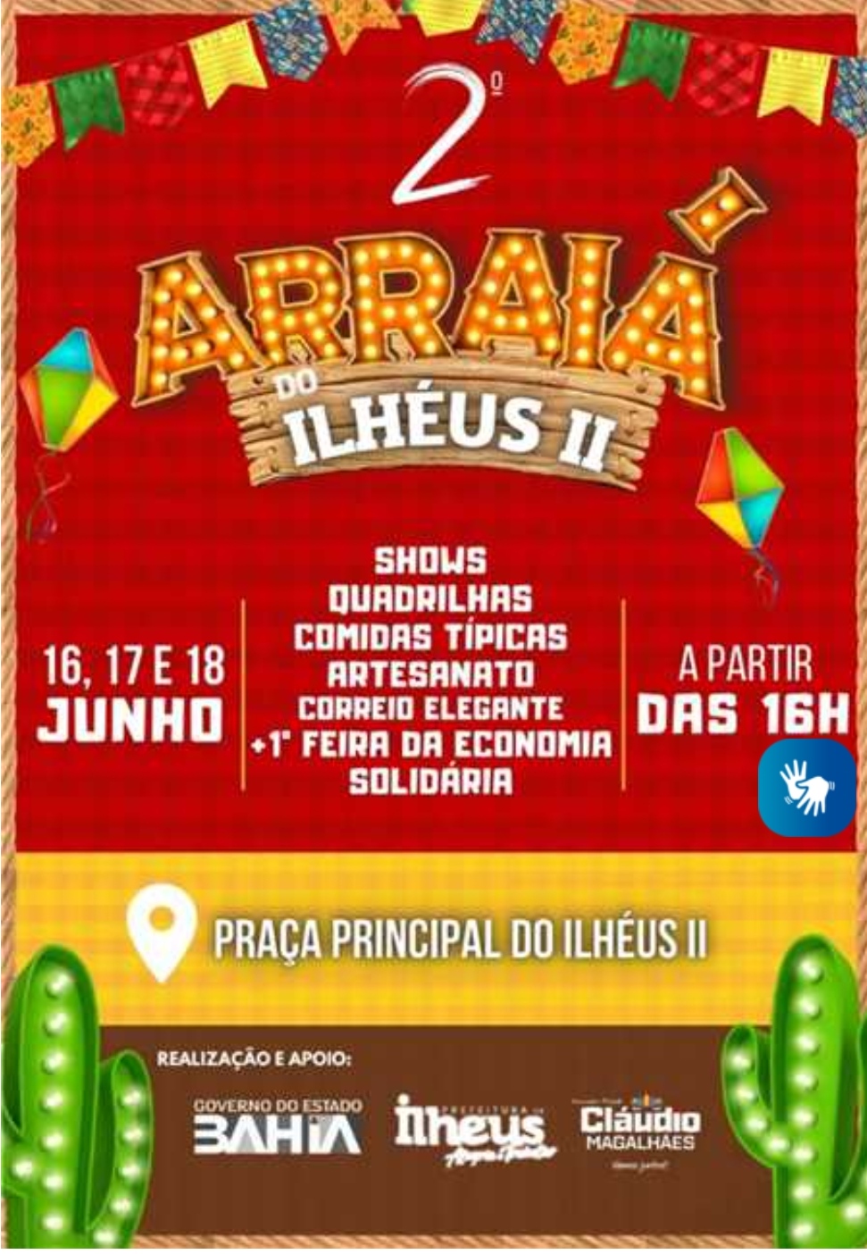 Arraiá e Feira da Economia Solidária movimentam Ilhéus II a partir desta sexta-feira (16)