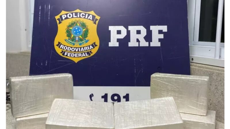 PRF apreende cocaína que seria comercializada no São João de Senhor do Bonfim, após interceptar um ônibus na BR 116