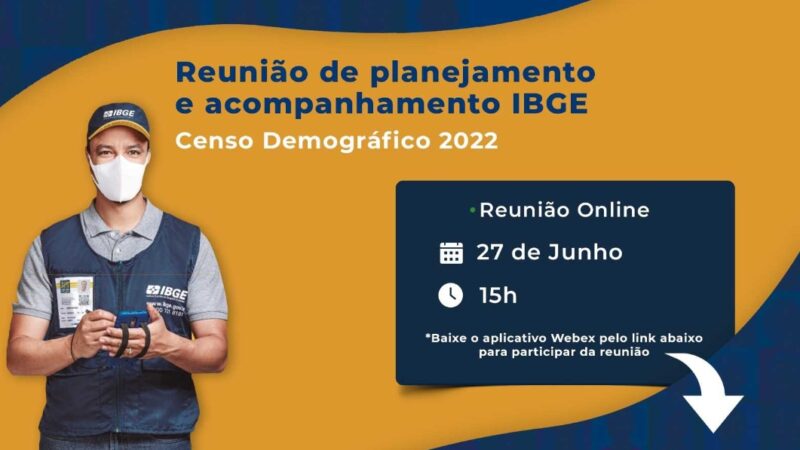 IBGE vai apresentar resultado final do Censo em Ilhéus; reunião virtual acontece nesta terça (27)