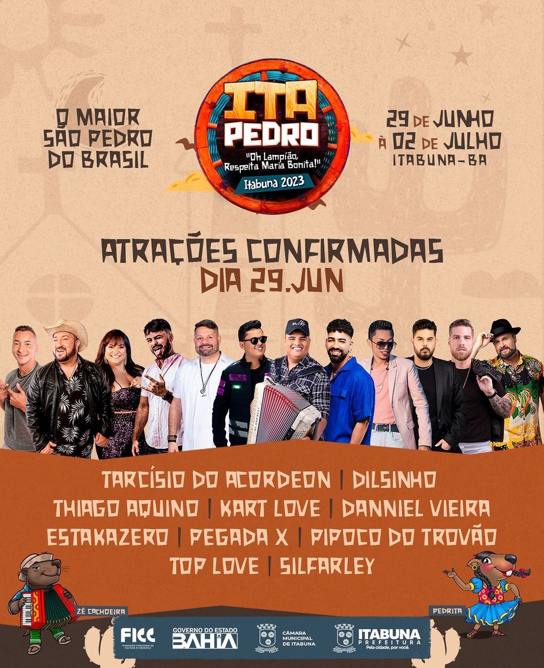 Ita Pedro: Faltam três dias para o Maior São Pedro do Brasil