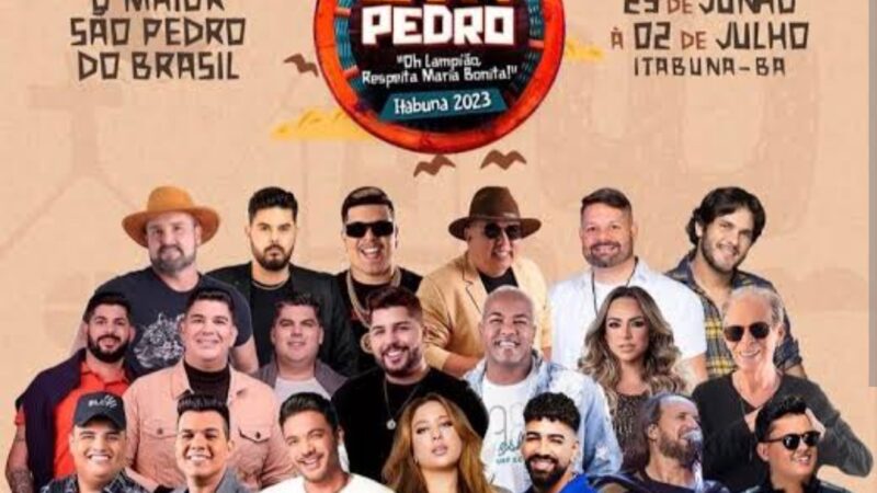 Ita Pedro 2023 representa diversão, entretenimento e turismo regional