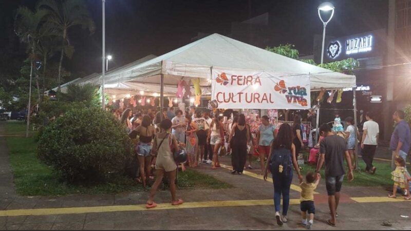 Feira Cultural Rua Viva promove edição “Arte e Liberdade” neste sábado (8)