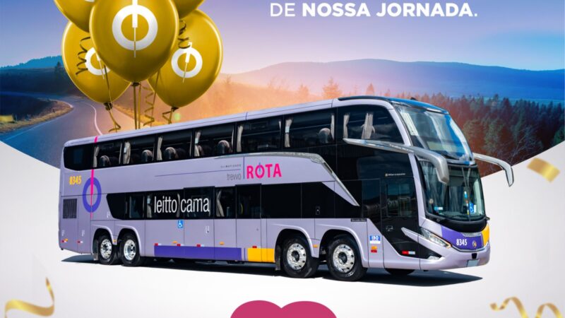 ROTA TRANSPORTES COMPLETA 28 ANOS COM FOCO NAS PESSOAS E NA SUSTENTABILIDADE
