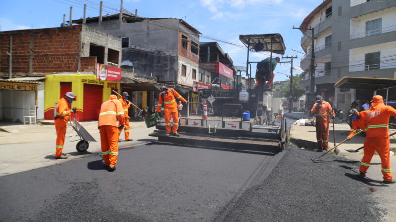Prefeitura de Itabuna avança na melhoria das avenidas José Alves Franco e Bionor Rebouças