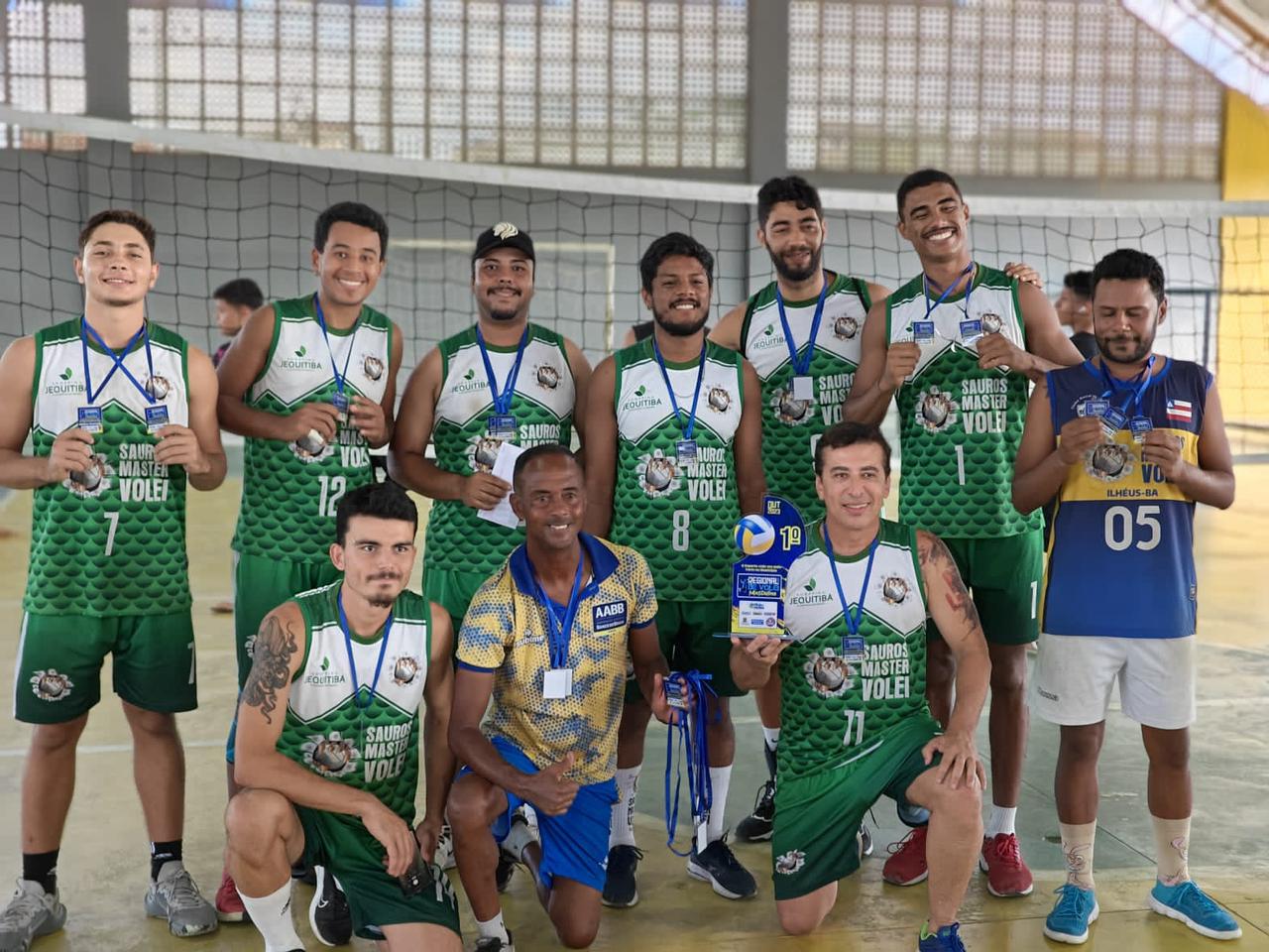 Seleção Masculina de Ilhéus vence Campeonato Regional de Vôlei em Itaju do Colônia