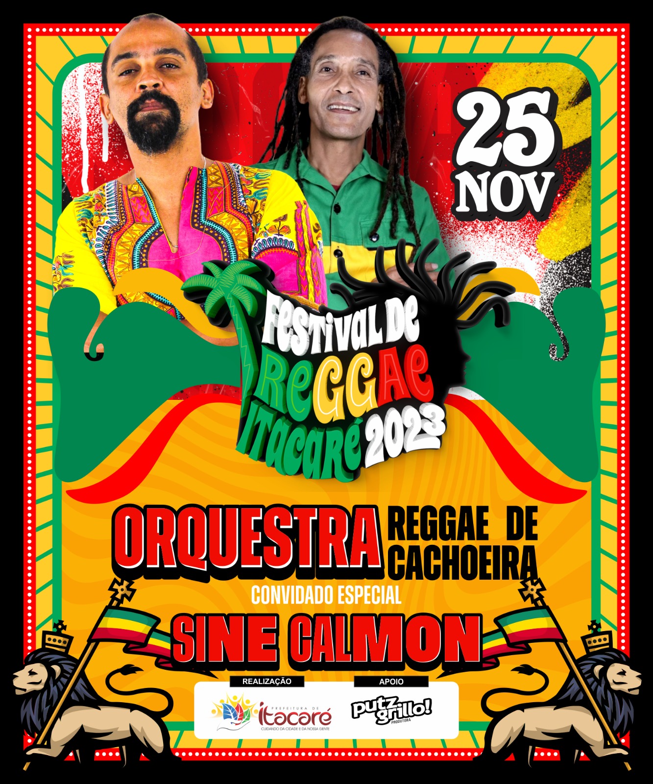 ORQUESTRA REGGAE DE CACHOEIRA convida SINE CALMON