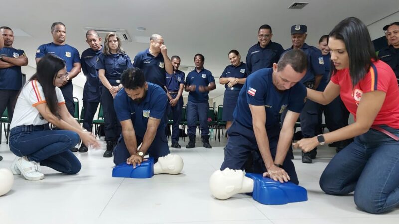 Guardas Civis de Itabuna participam de treinamento para criação de Grupamento Institucional