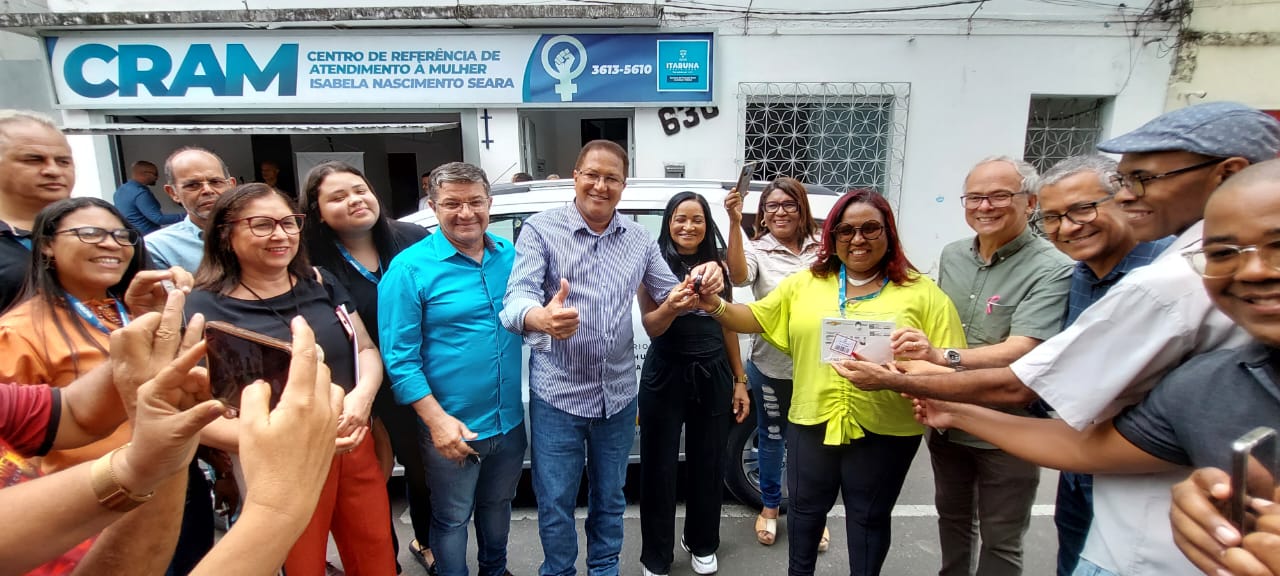 Prefeito Augusto Castro entregou automóvel 0Km ao Conselho Tutelar de Itabuna