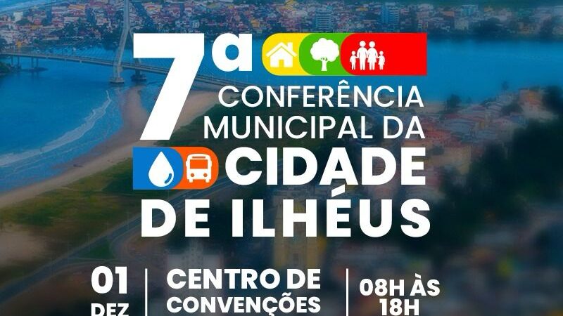 7ª Conferência Municipal das Cidades será realizada nesta sexta-feira (1º); veja como se inscrever