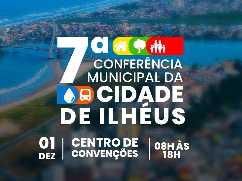 7ª Conferência Municipal das Cidades será realizada nesta sexta-feira (1º); veja como se inscrever