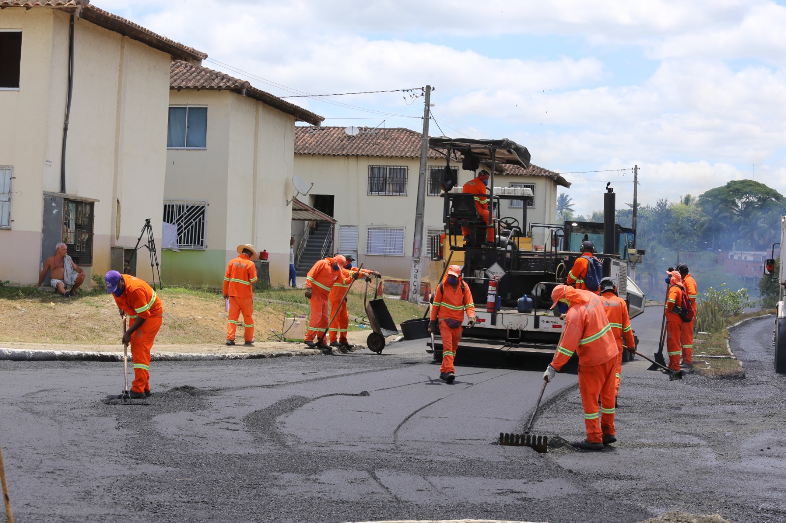 Programa Acelera Itabuna intensifica obras no acesso aos condomínios residenciais Jubiabá e Gabriela