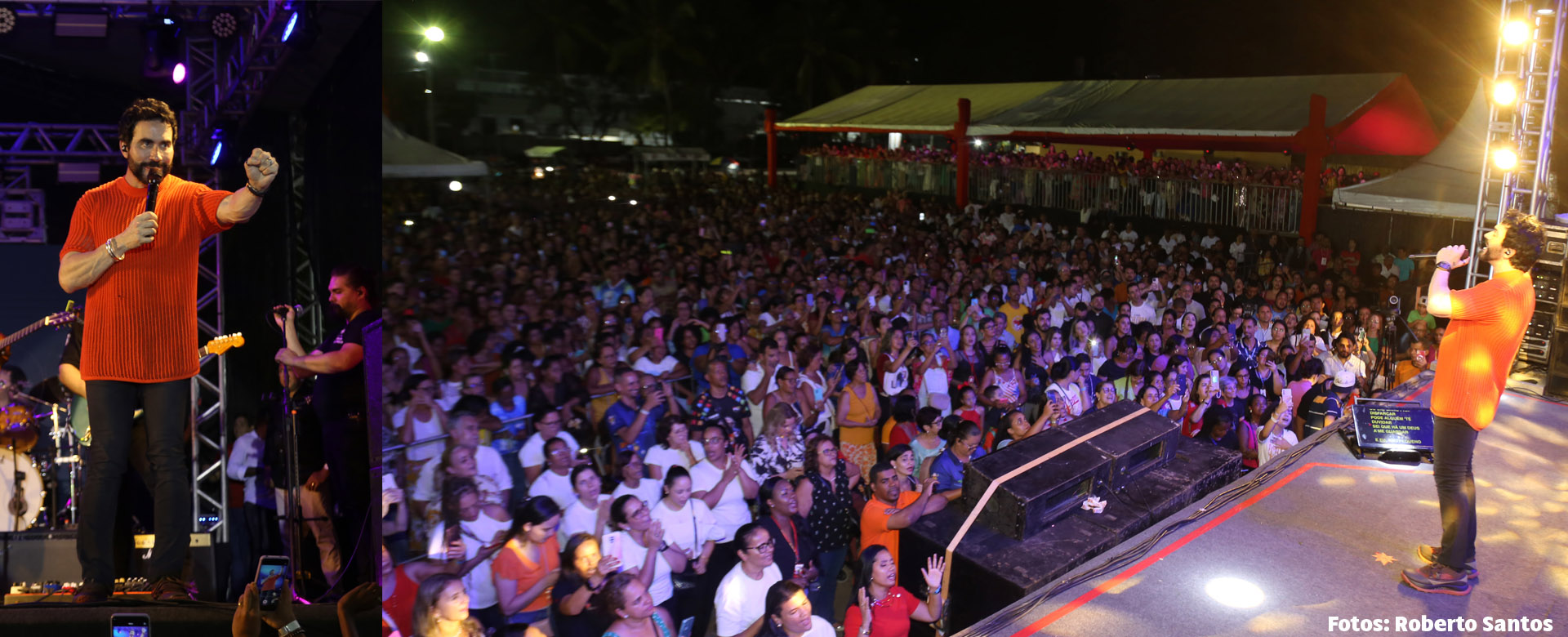 Padre Fábio de Melo faz monumental show na abertura do 2º Celebra Itabuna