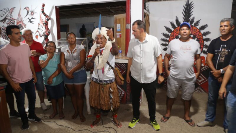 Itaju do Colônia: Cacique Nito declara apoio a pré-candidatura de Valério