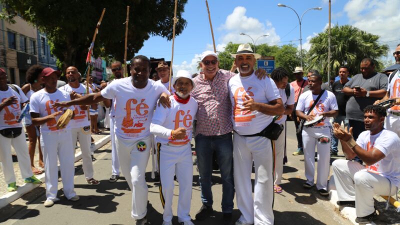 Secretário Geral do Progressistas Bahia Jabes Ribeiro participou da Lavagem das Escadarias da Catedral