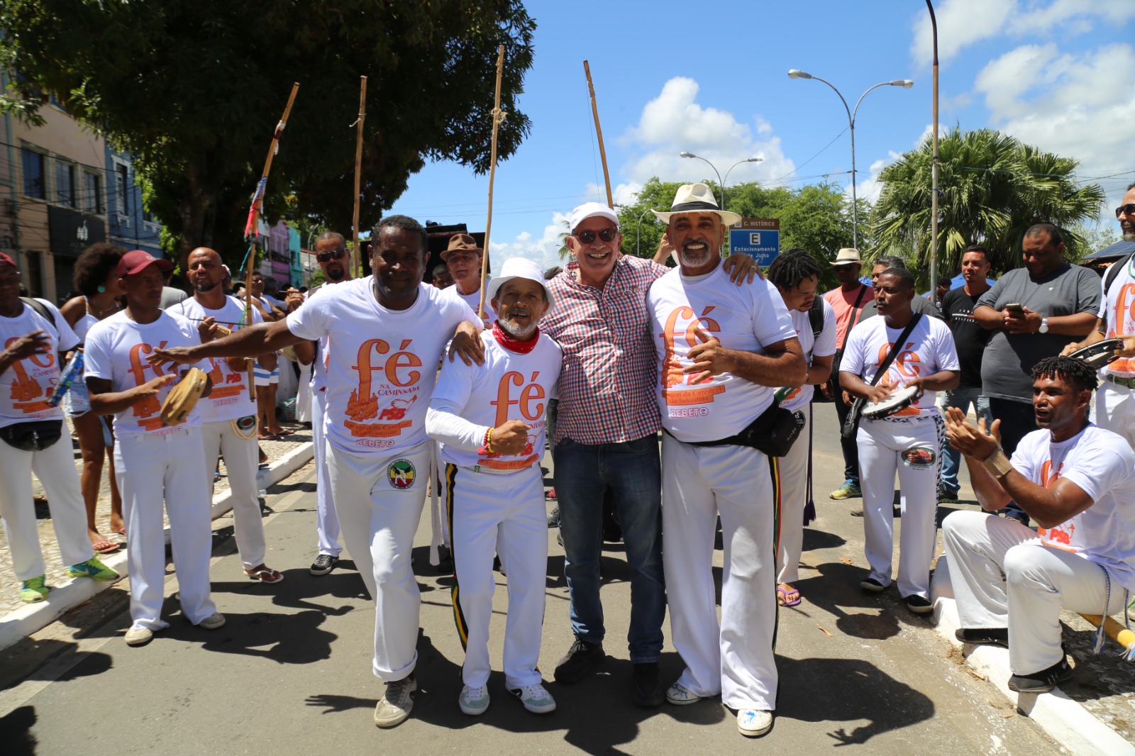 Secretário Geral do Progressistas Bahia Jabes Ribeiro participou da Lavagem das Escadarias da Catedral
