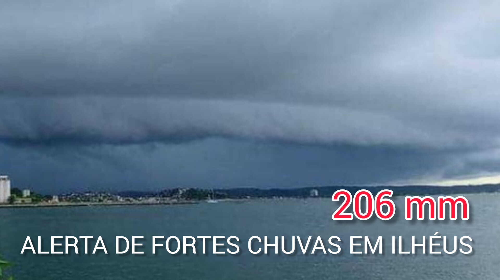 Defesa Civil alerta: previsão de 206 mm para os próximos 7 dias a partir deste domingo (21)