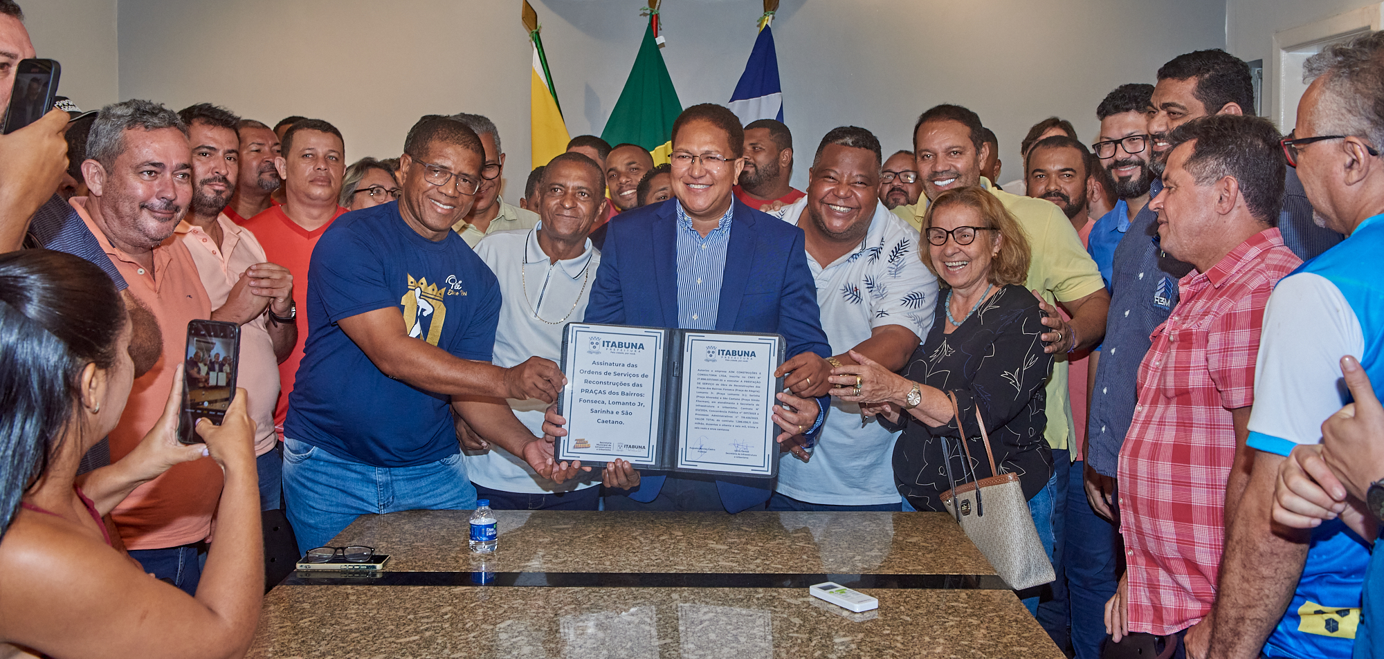 ITABUNA: Praças do Sarinha, Lomanto, Fonseca e São Caetano serão requalificadas