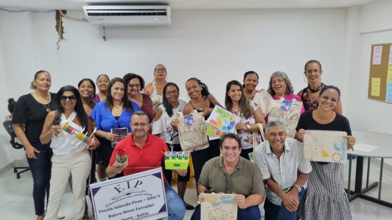 Escolas da educação infantil de Itabuna têm projeto-piloto para preservação ambiental dão aula-show