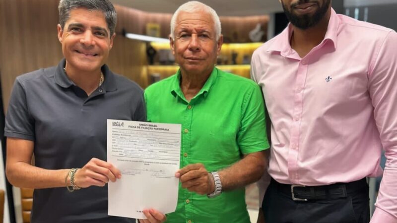 Capitão Azevedo se filia ao União Brasil e agita cenário político de Itabuna