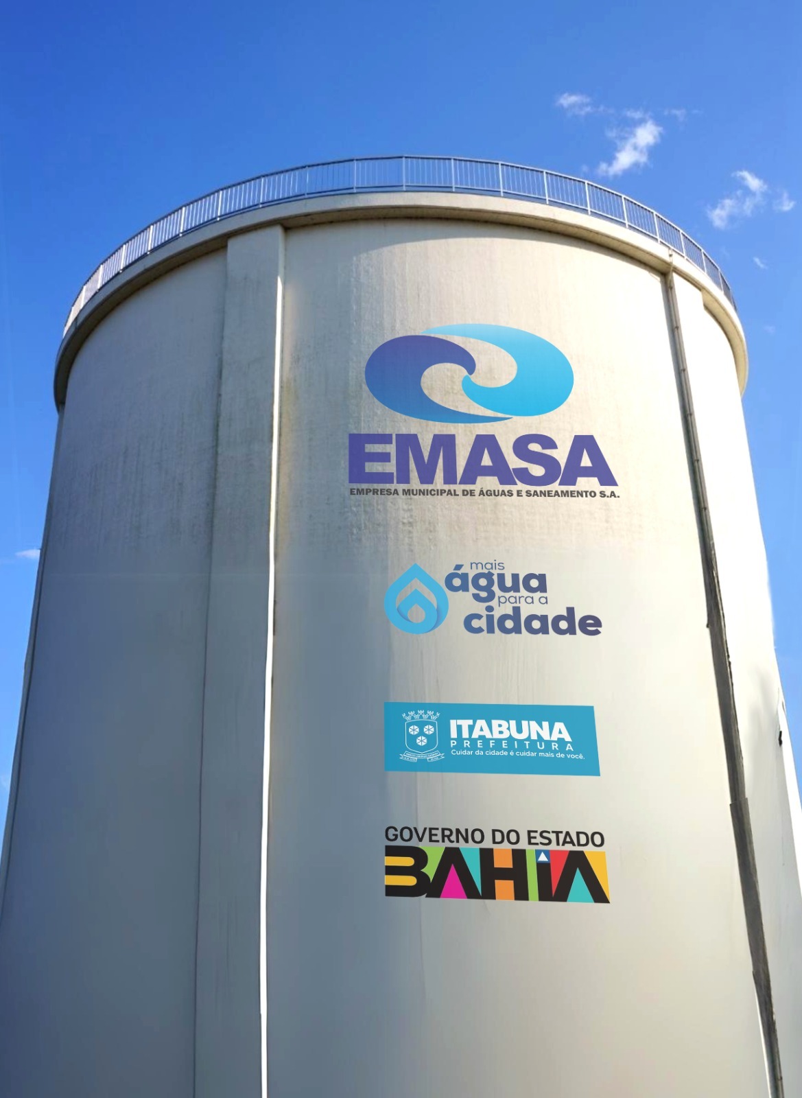 Montagem do primeiro tanque do Mais Água para a Cidade tem previsão de iniciar nesta quarta-feira