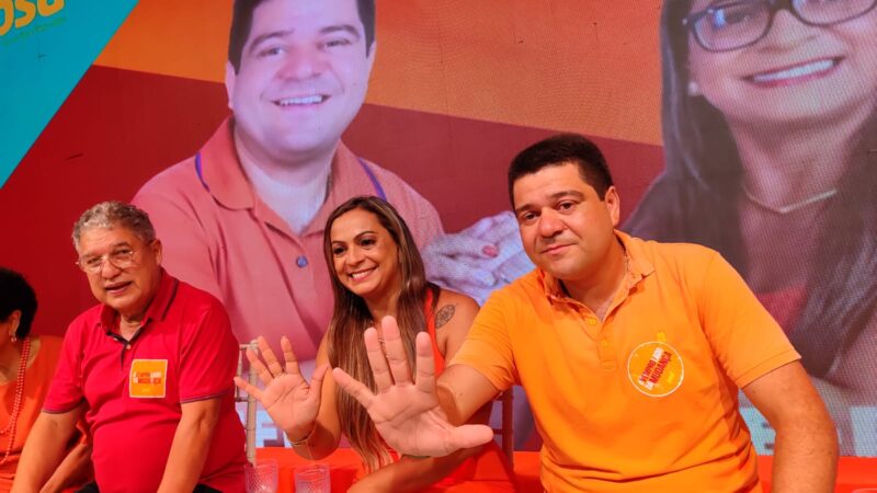 Agora é oficial: Miltinho e Rúbia lançam pré-candidatura a prefeito e vice